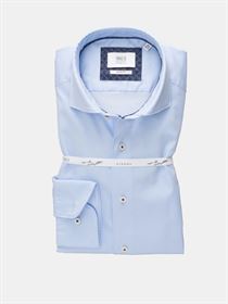 Eterna lyseblå Twill premium skjorte by 1863 i super soft kvalitet. Slim Fit 3850 10 FS82